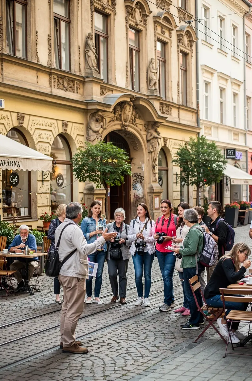 Family outdoor activity itinerary planning in nature.